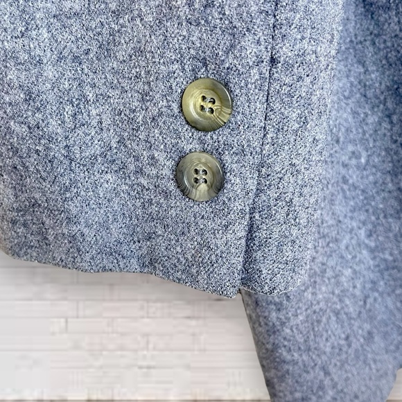 Pendleton Gray Virgin Wool Blazer Size 20W - Picture 4 of 7